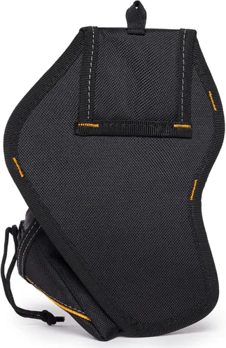 Vista 4 de ToughBuilt - Funda para taladro, correa de seguridad ajustable y bolsillos para brocas, TB-220-B ClipTech Hub Included, Adjustable Drill Strap