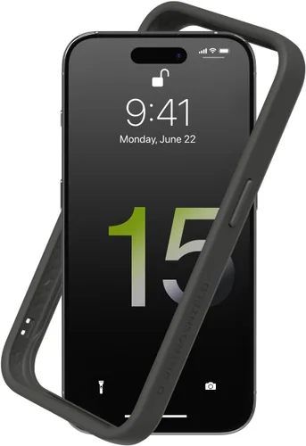 Vista 9 de RHINOSHIELD Mod NX - Funda protectora para iPhone 15 Pro Max Funda antigolpes sin placa trasera, diseño ultra delgado, estilo minimalista