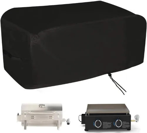 Vista 15 de Cubierta de horno de pizza para Ninja, cubierta de parrilla resistente para horno de exterior Ninja OO100 serie Woodfire 8 en 1, cubiertas