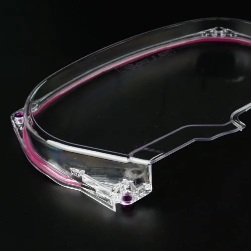 Vista 6 de G-PLUS Cubierta de correa dentada transparente para engranaje de leva compatible con Mitsubishi DSM Evolution Lancer EVO4-8 4G63