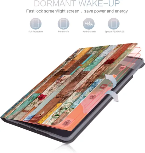 Vista 6 de Funda LalumiX para iPad de 9ª generación, funda para iPad de 9ª generación, funda para iPad de 7ª/8ª generación, funda para iPad 10.2 Panel