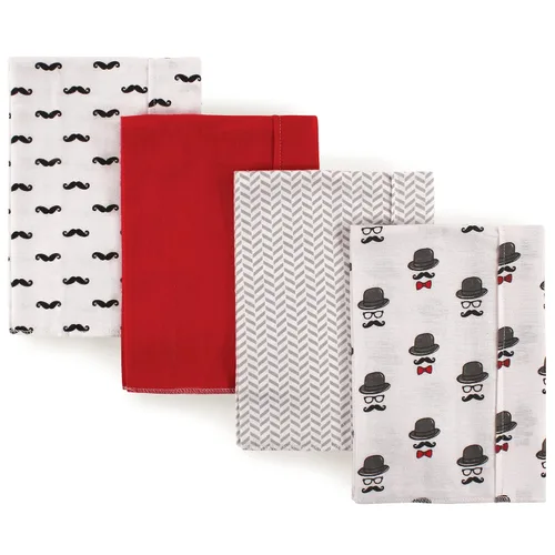 Vista 329 de Hudson Baby - Paños unisex de franela de algodón para bebé, avión, talla única