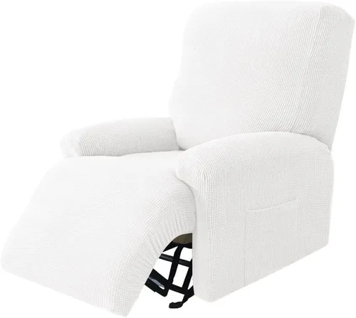 Vista 13 de Konsilsa Fundas para sofá reclinable de 1/2/3/4 plazas, funda elástica para sillón reclinable Lazy Boy, protector de sofá reclinable, funda