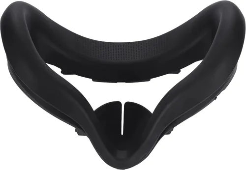 Vista 2 de VR Silicone Face Covers Compatible with Oculus Quest 2Light-Thin VR Face PadsWaterproof Anti-Dirty Replacement Facial Cushion VR Pads