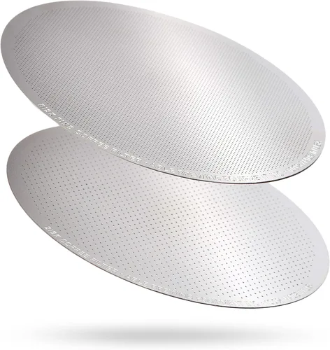 Vista 9 de Able - DISK - Filtros de café reutilizables XL, compatibles con filtros de café AeroPress XL, ideal para el hogar y cafeterías, 152 micras