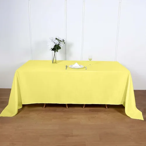 Vista 13 de Efavormart - Mantel rectangular, 60 x 102 pulgadas, resistente a las manchas y a las arrugas, lavable, mantel decorativo oblongo de tela de Amatista