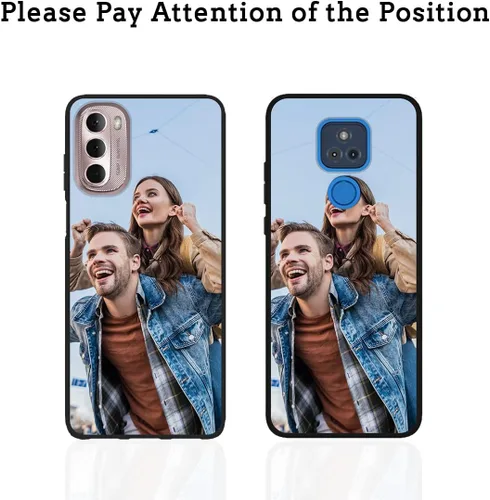 Vista 6 de Funda de teléfono personalizada para Xiaomi Poco M4 Pro 5G (no para Poco M4 Pro), funda de teléfono de TPU suave, funda protectora para teléfono