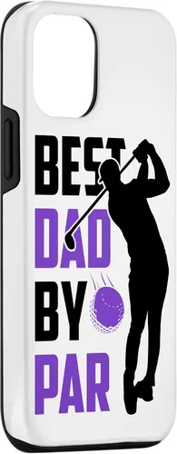 Vista 3 de iPhone 14 Best Dad By Par Golfing Father's Day Father Daddy Case