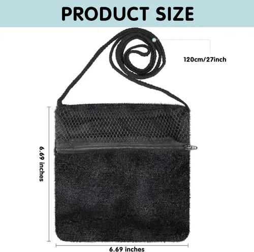Vista 3 de Sweetude 2 bolsas de transporte para planeador de azúcar, transpirable, bolsa de transporte suave para hámsteres con cremallera para correa