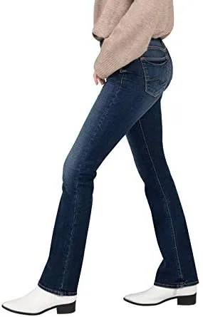 Vista 2 de Silver Jeans Co. Women's Suki Mid Rise Slim Bootcut Jean - Legacy