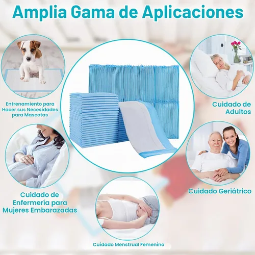 Vista 6 de Paquete de 100 cambiadores desechables, 13 x 18 pulgadas