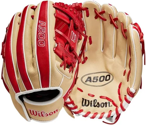Vista 10 de Wilson 2023 A500 Guante de béisbol juvenil