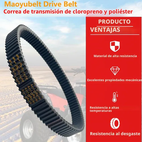Vista 2 de Correa de transmisión compatible con Su-zuki AN400 Burgman 400 Skywave 400 2007-2015 Accesorios de scooter 27601-05H10-000