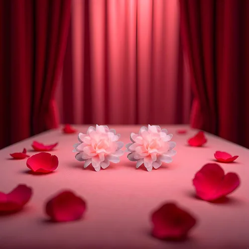 Vista 4 de 2 anillos de flor rosa para baile de Jisoo, anillo de dedo ajustable con rosa artificial para danza de flores artificiales