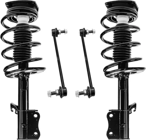Vista 39 de Detroit Axle - Kit de 4 piezas de puntales delanteros para Toyota Highlander 2001 2002 2003, enlaces de barra antivuelco estabilizadores y puntales