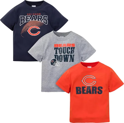 Vista 12 de Gerber NFL - Paquete de 3 camisetas de manga corta para bebé