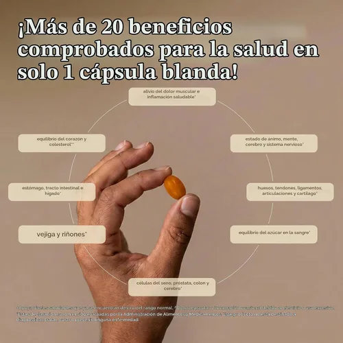 Vista 4 de Terry Naturally CuraMed 750mg - Alivio del dolor y la inflamación - 60