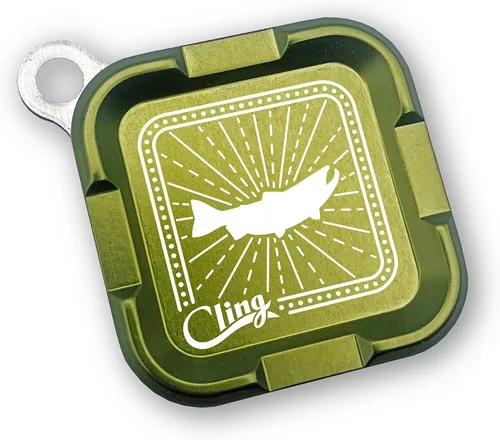 Vista 13 de Cling Fishing Products Mag Grab Mini – Soporte magnético compacto para moscas y organizador para pescadores (Brown Town, Negro)