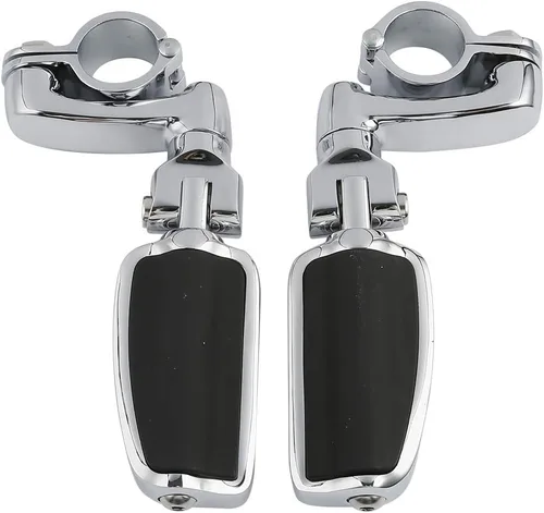 Vista 20 de TCT-MOTORPARTS Soportes de clavijas de pie de barra de carretera negro para Harley Touring 22/25/32/1.378 in