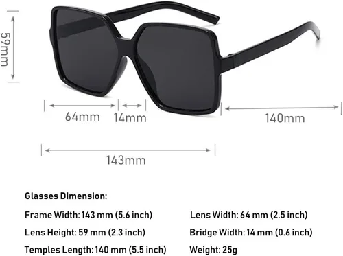 Vista 2 de gafas de sol Gafas cuadradas ojos de gato Gafas de sol de colores UV400 1-beige