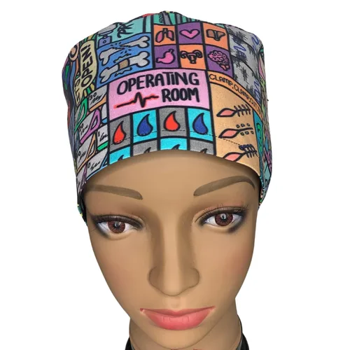 Vista 18 de Ortho Words Euro Scrub Cap