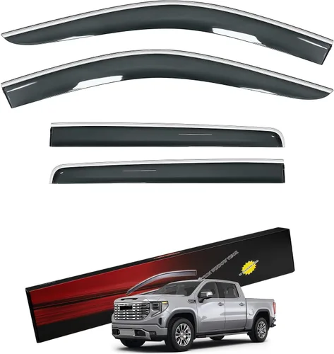 Vista 13 de Sze Protectores de Lluvia Compatibles con RAV4 2019-2023 2024 2025 Deflectores de Ventana Lateral Protectores de Lluvia RAV4 Protector Deflector