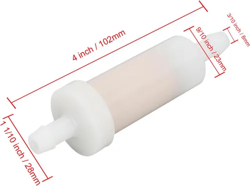 Vista 2 de 2 filtros de combustible de 5/16 pulgadas compatibles con Sea Doo 275000262 275000051 Mercury Mariner 35-816296-4 35-816296Q2 Polaris 2530008