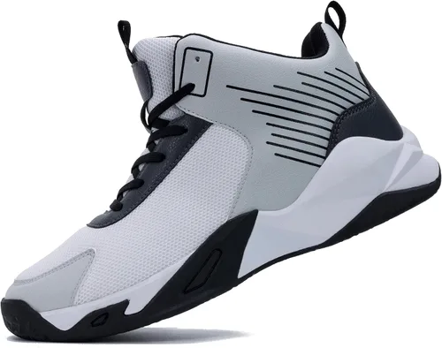 Vista 8 de RomenSi Tenis de baloncesto para hombre, atléticos, antideslizantes, deportivos, a la moda