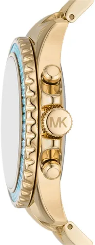 Vista 2 de Michael Kors Everest - Reloj de acero inoxidable para mujer con correa de acero o silicona