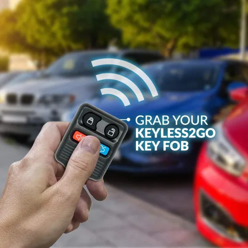 Vista 6 de Recambio de llavero de auto con control remoto para entrada sin llave para Ford Escape, Expedition, Explorer, Focus, Fusion, Taurus y mucho más