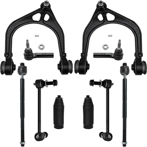 Vista 238 de Detroit Axle - Kit de suspensión frontal de 10 piezas para Dodge Avenger 2008-2014, Chrysler Sebring 2007-2010, 2 brazos de control inferiores, 2