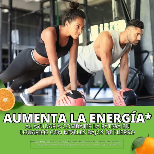 Vista 7 de Vitron-C Suplemento de hierro, una vez al día, suplemento de hierro de alta potencia con vitamina C y suplemento de hierro y apoyo inmune
