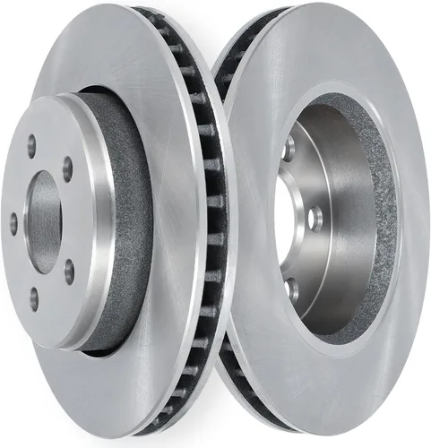 Vista 38 de SCITOO Rotores de freno trasero para Honda para CR-V 2002-2004 Frenos de disco perforados y ranurados Rotores de reemplazo: 31304 Brakes Kit Fit