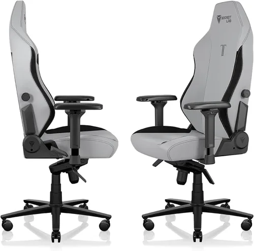 Vista 4 de Secretlab Titan Evo Ash Silla Gaming - Reclinable - Silla de Computadora Ergonómica y Cómoda con Reposabrazos 4D - Almohada Magnética para la Cabeza