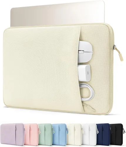 Vista 14 de ProCase Funda para laptop de 15 pulgadas para MacBook Air/Pro de 15 pulgadas M5/M4/M3/M2, Surface Laptop Ultra 15, funda delgada de viaje