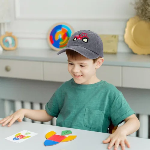 Vista 2 de Gorra de béisbol para niños y niñas de 3 a 8 años