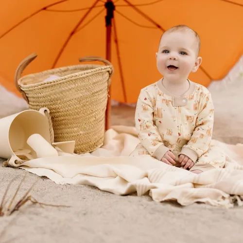 Vista 150 de Burt's Bees Baby - Pijama de una pieza para bebé, mameluco para dormir y jugar, algodón 100% orgánico, cremallera frontal