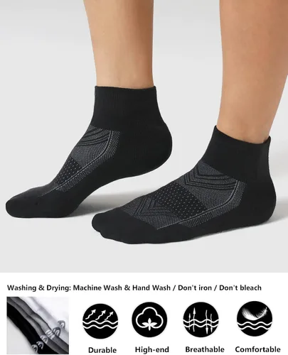 Vista 3 de CS CELERSPORT 6 pares de calcetines deportivos para correr para mujer