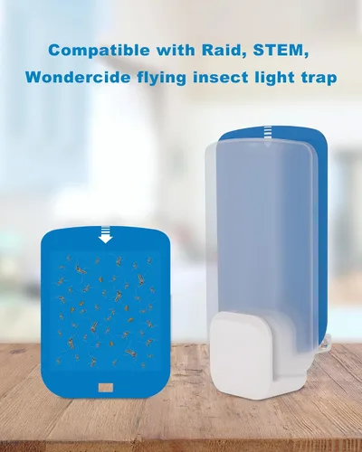 Vista 2 de Dichroma Recambios para trampa de insectos voladores para trampa de luz Azul