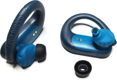 Vista 4 de Puntas de repuesto para auriculares JBL, compatible con Endurance Peak 3/Peak II/Peak III/Run 2, (S/M/L), 6 pares Soft Oval Silicone Tips, All-Day