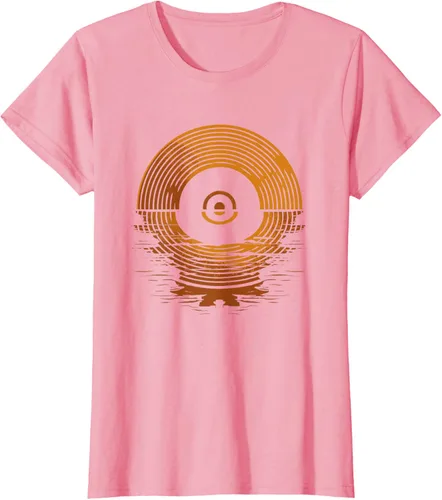 Vista 13 de Vinyl LP Records - Camiseta de vinilo Sunset Negro