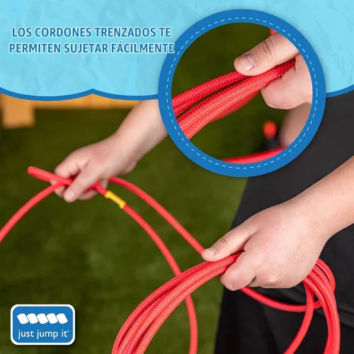 Vista 3 de Just Jump It Lil Lariat Junior Lasso Rope - Pre-Tied 20' Kids Cowboy Rope