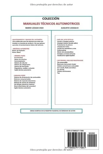 Vista 2 de MECÁNICA AUTOMOTRIZ BÁSICA - PRIMERA PARTE (Spanish Edition)