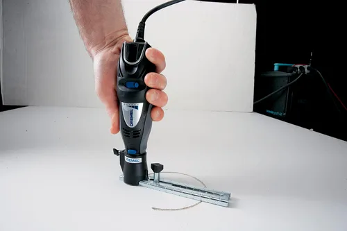 Vista 5 de Dremel 678 - Accesorio de herramienta giratoria para cortador de círculos y guía de borde recto - Compatible con modelos Dremel 4300, 4000, 3000