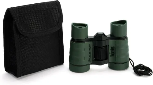 Vista 4 de Celestron Niños Deja que tu hijo explore el aire libre Binocular, verde (72044)