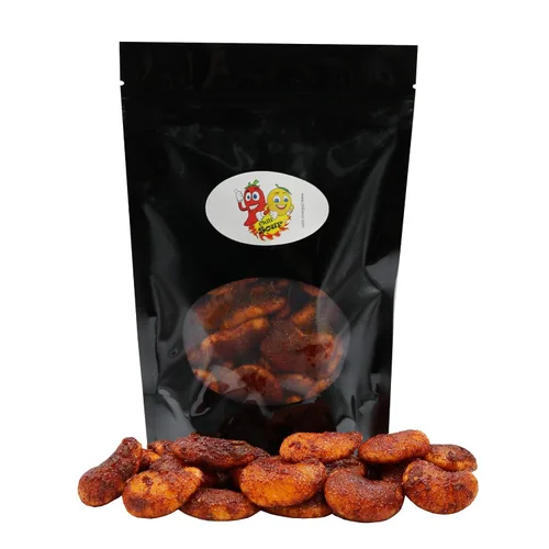 Vista 2 de Chili Sour Gomitas de mango agrio extremo cubiertas con chile y chamoy (1 libra)