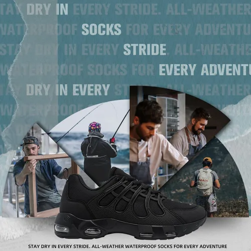 Vista 6 de LARNMERN Zapatos de trabajo antideslizantes para hombre, antideslizantes, informales, cómodos, para caminar, cocinero, cocina, transpirables