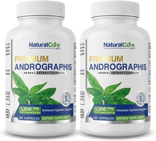 Vista 10 de Natural Cure Labs Extracto premium de Andrographis Paniculata 1,200 mg - 100 mg de andrografólidos estandarizados - Cápsulas veganas de apoyo