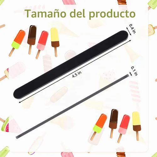 Vista 6 de 30 palitos acrílicos reutilizables para tartas, moldes para tartas, espejos, palitos de helado, molde para tartas para el hogar, pasteles, dulces