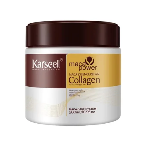 Vista 8 de Karseell - Mascarilla para el cabello con colágeno para reparación profunda y dañada para el cabello